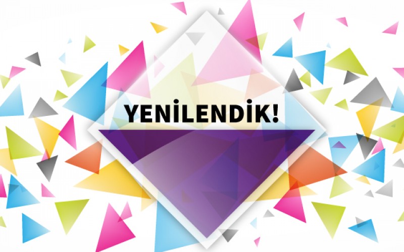 Web Sayfamızı Yeniledik !!
